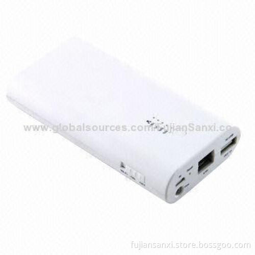 Wi-Fi Media Storage and Power Bank, 100 to 200kHz Charging Frequency Range
